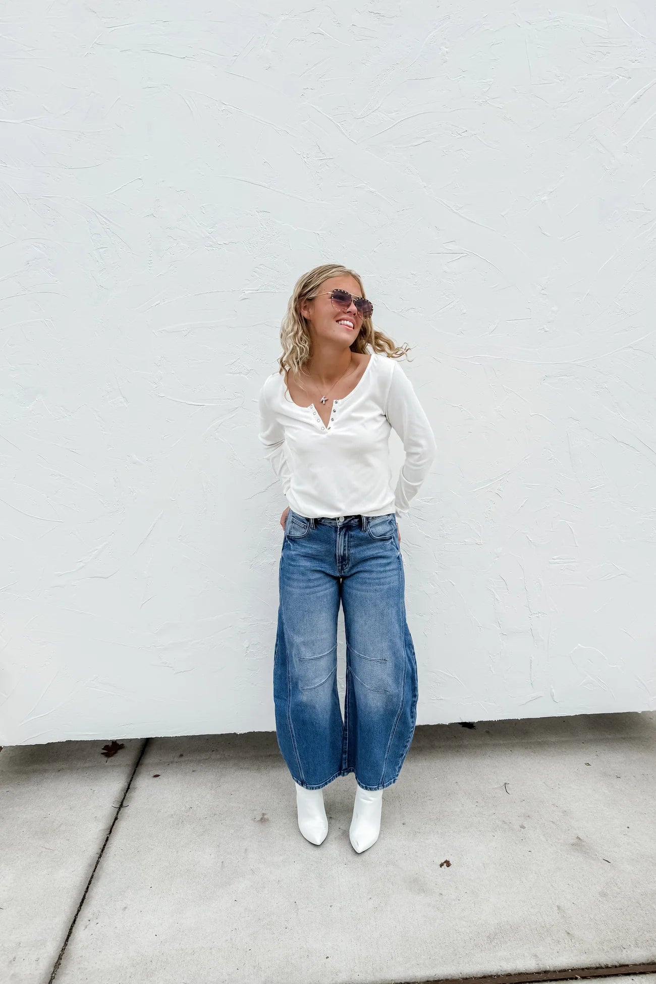 PREORDER- BEX BARREL JEANS